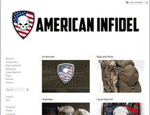 Tablet Screenshot of americaninfidel.com